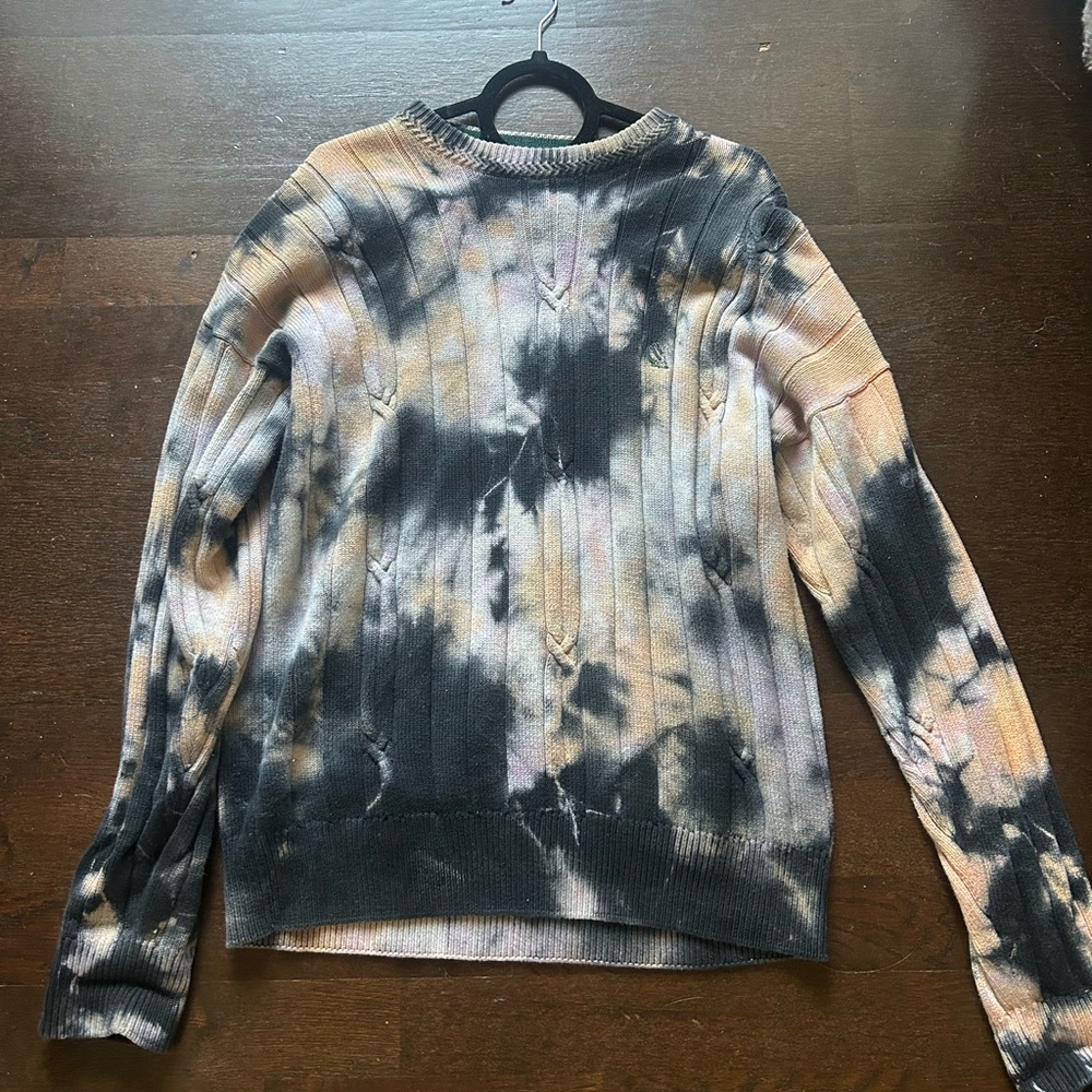 LF (First of a Kind) Tie Dye Oversized Knit Sweater